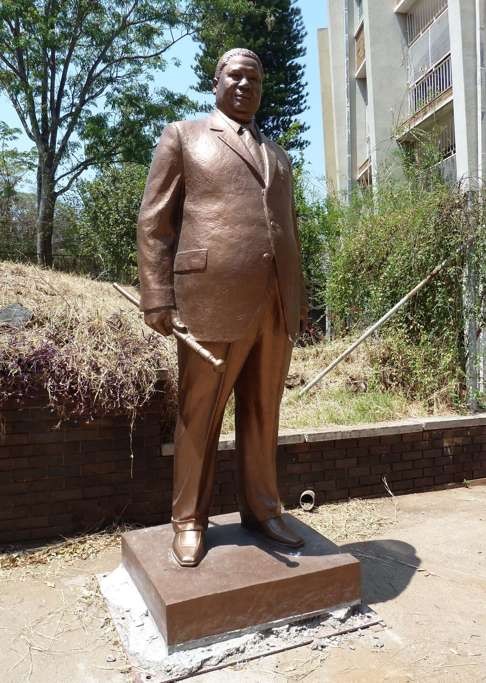 A North Korean built a statue of Joshua Nkoma in Zimbabwe. Nkoma, a former guerilla leader known as ‘Father Zimbabwe’ died in 1999 at the age of 82. File photo: AP