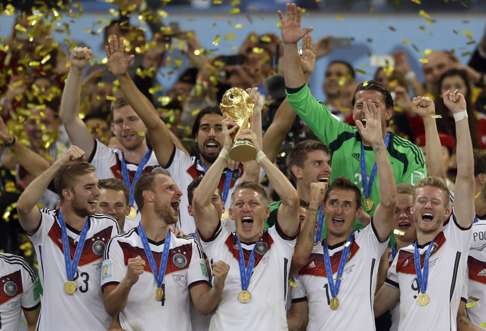 Germany are the reigning world champions. Photo: AP