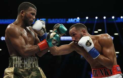 DeGale landed 28 per cent of his punches, while Jack landed 31 per cent. Photo: Reuters