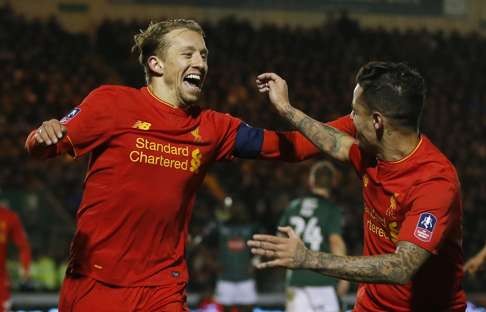 Liverpool boss Klopp is keen to hold on to Lucas. Photo: Reuters