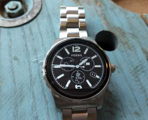 The Fossil Q Marshal aspires to be a classic timepiece.