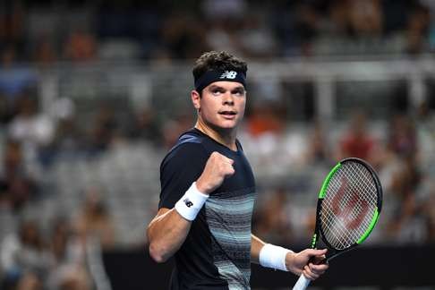 Raonic is looking for his first grand slam title but is the highest ranked of the remaining players. Photo: EPA