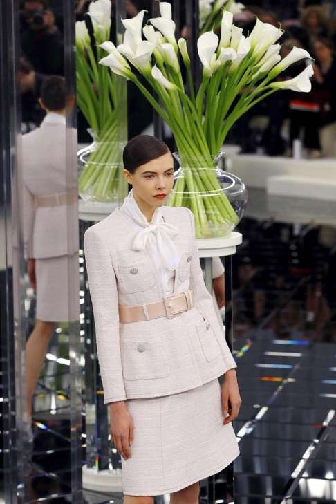 Chanel‘s 2017 spring/summer Haute Couture collection. Photo: AFP