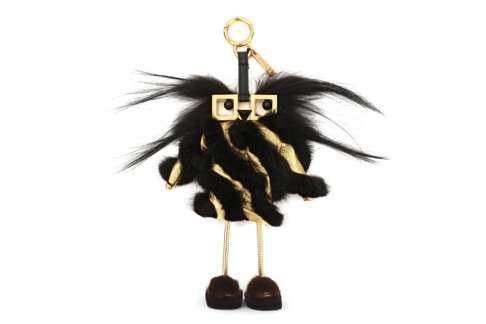 Fendi. Inspired by Fendi Faces, the Gold Edition Hypnodoll fur charm adds a cute touch to your bag. It can also be used to charge your smartphone, HK$12,300