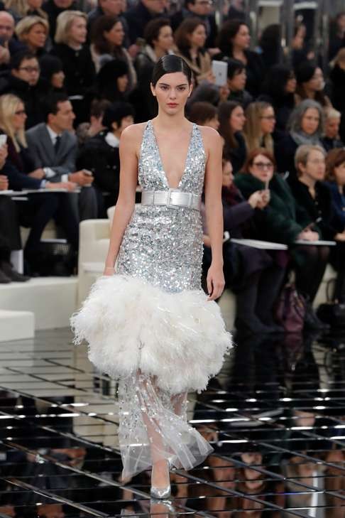 Kendall Jenner in Chanel. Photo: Reuters