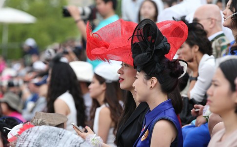 Women came out in style for the Longines Global Champions Tour in Shanghai earlier this month. Photo: SCMP Pictures