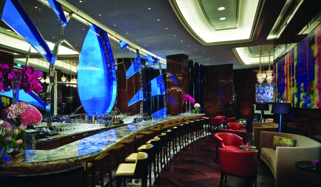 Ritz-Carlton Bar Macau which is located on 51st floor, boasting impressive views of the city. 