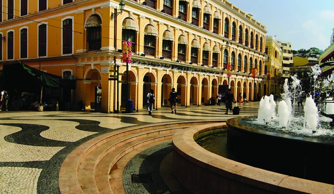 How Senado Square in Macau looks today.