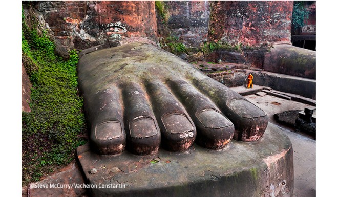 The Leshan Grand Buddha is the world’s largest stone carved Buddha