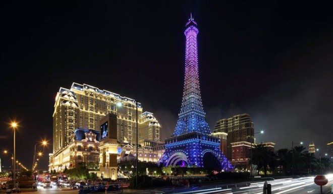 This striking half-scale replica of the Eiffel Tower stands at the entrance of the US$2.7 billion Parisian Macao resort and features its own restaurant and observation deck.