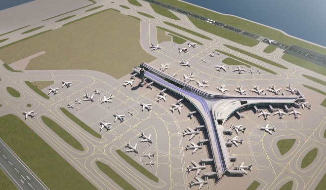 The proposed Terminal 2 upgrade Photo: HKIA