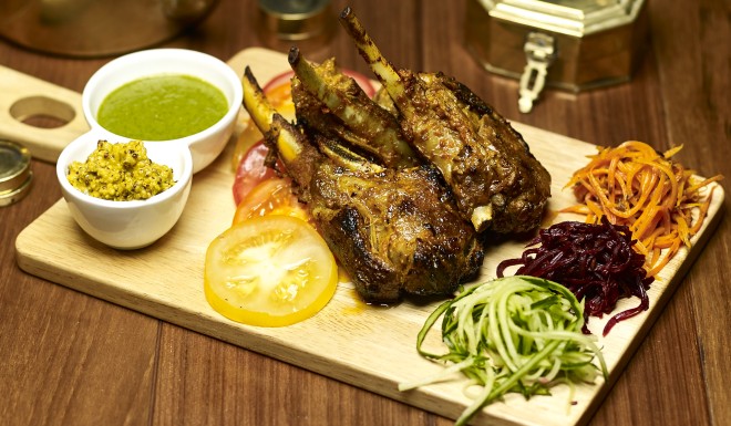 Modern takes on Indian street food at Bindaas Bar + Kitchen.