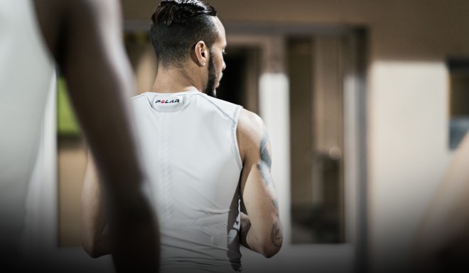 Team Pro smart shirt from Polar – a garment which “talks” to an athlete’s coach