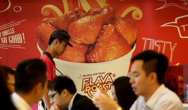 A KFC restaurant in Admiralty. Photo: SCMP Pictures