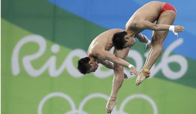 Lin Yue (left) and Chen Aisen. Photo: AP