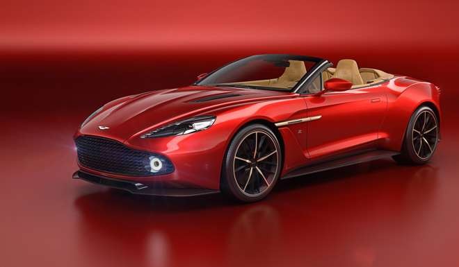 Aston Martin Vanquish Zagato Volante. SCMP Pictures (Handout)