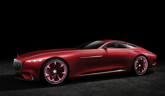 Vision Mercedes-Maybach 6. SCMP Pictures (Handout)