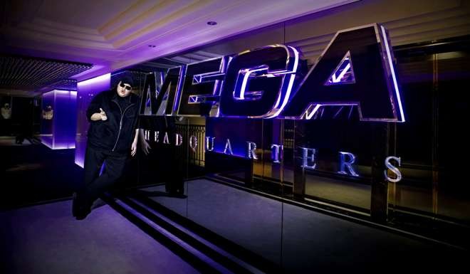 Kim Dotcom at Megaupload ‘headquarters’ in Hong Kong before it was shut down. File photo: SCMP Picture