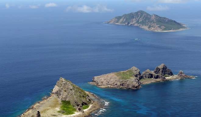 The disputed Diaoyu Islands – known as the Senkakus in Japan. Photo: Reuters