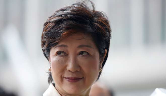 Hawkish: Tokyo's first woman governor Yuriko Koike. Photo: Reuters