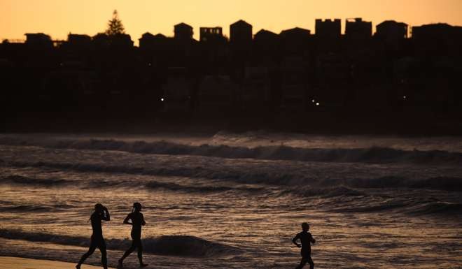 Bondi Beach, Sydney, was one of the targets IS listed. Photo: AFP