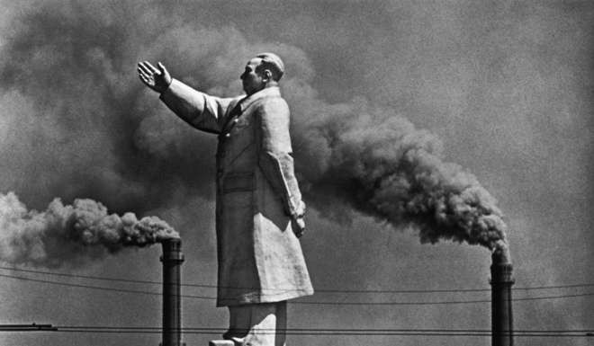 A statue of Mao in Hubei province, pictured in 1971. File Photo