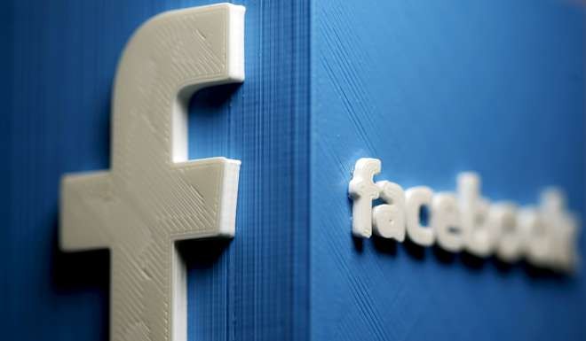 A 3D plastic representation of the Facebook logo is seen in this illustration in Zenica, Bosnia and Herzegovina. Photo: Reuters