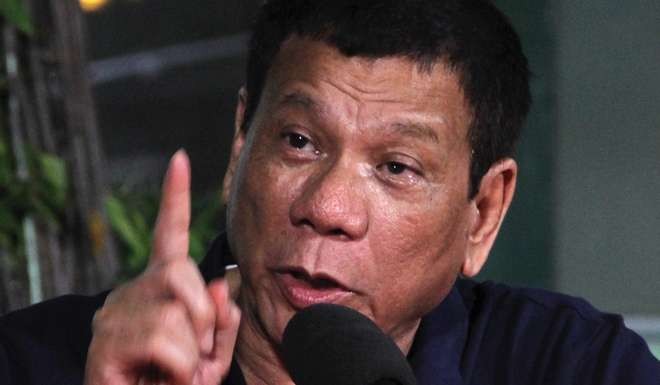 Senators allied to President Rodrigo Duterte (pictured), who control the legislative chamber, charged that de Lima’s investigation was ruining the country’s image. Photo: EPA