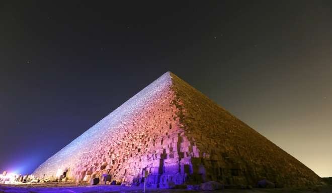 The pyramid of Khufu. Picture: Reuters