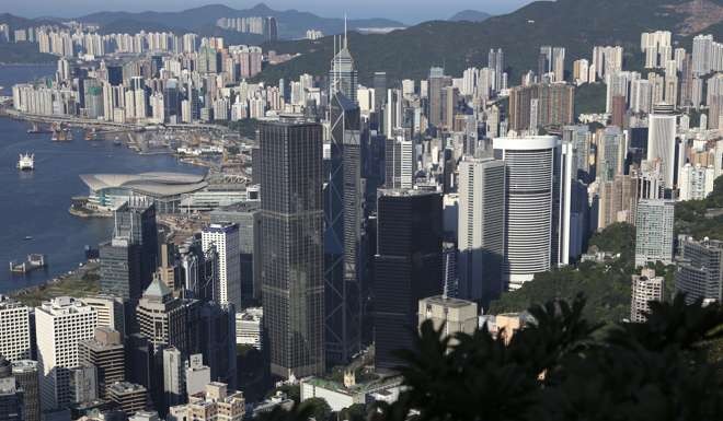 Hong Kong office prices continue to rise. Photo: Robert Ng