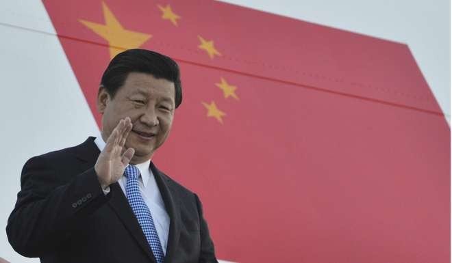 President Xi Jinping arrives in St Petersburg, Russia, for a G20 summit in September 2013. Photo: Reuters