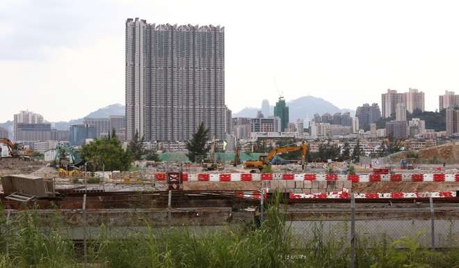 Work progresses on the Kai Tak development. Photo: Jonathan Wong