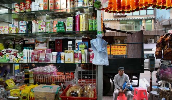 A Nepali convenience store in Jordan, Hong Kong. Photo: Felix Wong