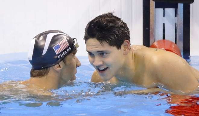 Swimmer Joseph Schooling sent Singapore into a frenzy when he beat Michael Phelps in the men’s 100m butterfly at the Olympic Games in Rio. Photo: Kyodo