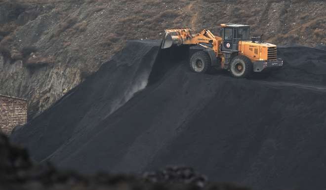 Chinese coal companies were among the winners in Friday morning trade in Hong Kong. Photo: AFP