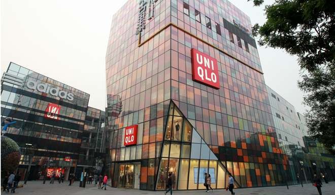 A Uniqlo outlet in Taikoo Li Sanlitun in Beijing on October 09, 2013. Photo: Simon Song