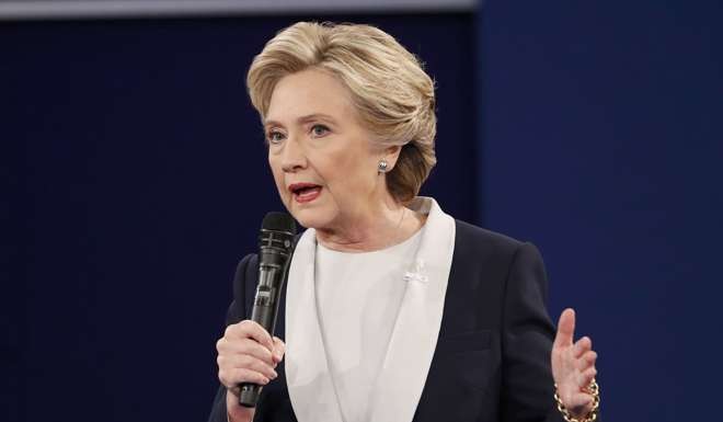 A US survey says Democratic US presidential nominee Hillary Clinton uses vocabulary that is typical of ninth-grade Americans, while Donald Trump uses words associated with seventh-grade students. Photo: Reuters