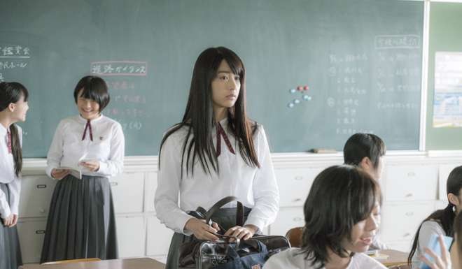 Mizuki Yamamoto’s character in Night's Tightrope is a victim of schoolyard bullying.