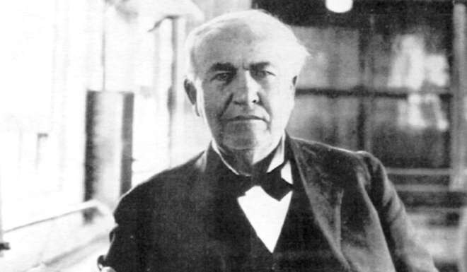 Scientist Thomas Edison. Picture: Reuters