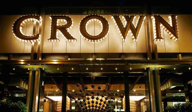 The Crown Casino complex in Melbourne. Shares in Crown Resorts slumped after 18 sales and marketing staff were detained in China. Photo: Reuters
