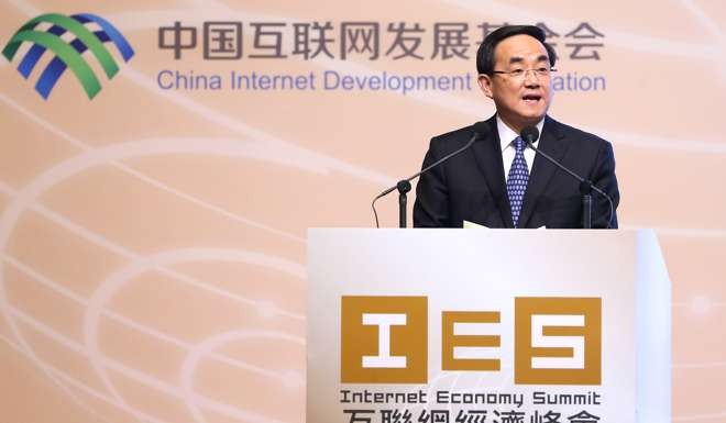 Xu Lin, 53, was promoted to become the top internet regulator in June. Photo: Dickson Lee