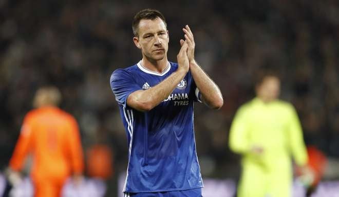 Chelsea's John Terry applauds their fans after the match Action Images via Reuters / John Sibley