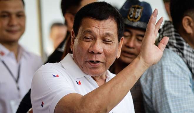 Philippine President Rodrigo Duterte. Photo: EPA