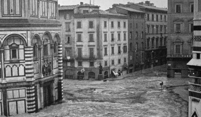 Flooding in Florence 1966.