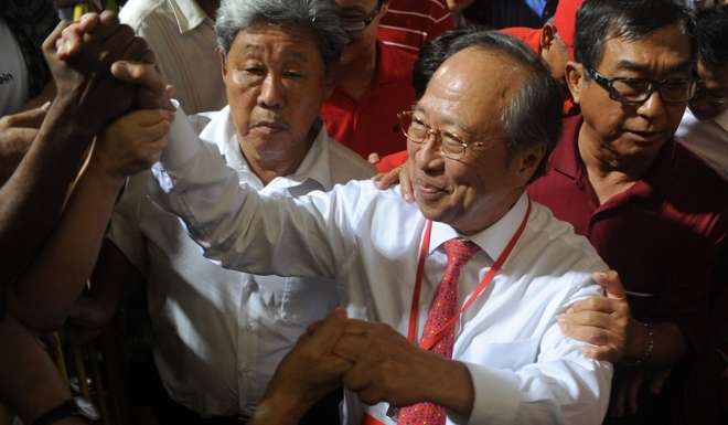 Some Singaporeans feel Tan Cheng Bock is being blocked from the presidency. Photo: AFP
