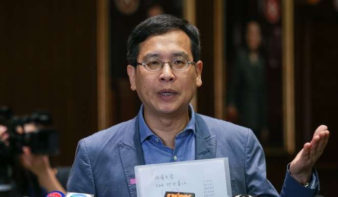 Lawmaker Ip Kin-yuen reiterated calls for the tests to be scrapped. Photo: Dickson Lee