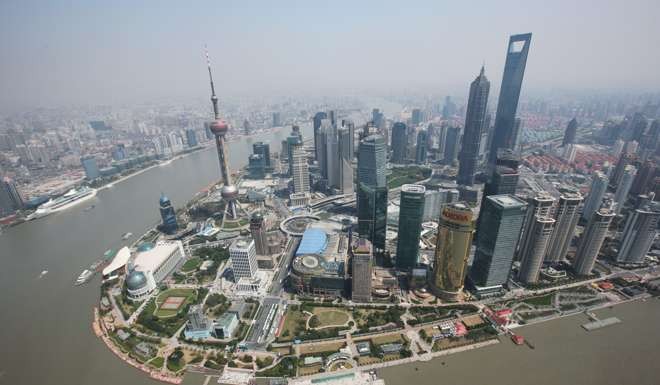 Some parts of Shanghai have sunk by more than 2.5 metres since the 1920s. Photo: AFP