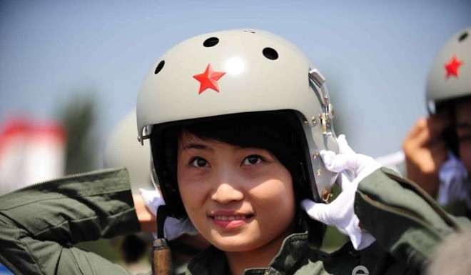 Yu Xu was part of the PLA August 1st aerobatics team that took part in Airshow China at Zhuhai earlier this month. Photo: SCMP Pictures