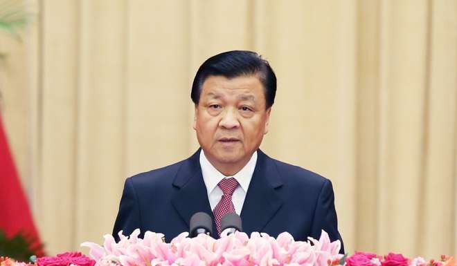 Liu Yunshan will be the keynote speaker at the third World Internet Conference. Photo: XInhua