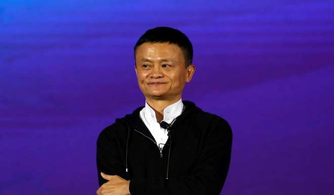 Founder and Executive Chairman of Alibaba Group Jack Ma attends Alibaba Group's 11.11 Singles' Day global shopping festival in Shenzhen, China. Photo: Reuters